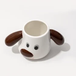 Puppy Shaped Mug – Brown