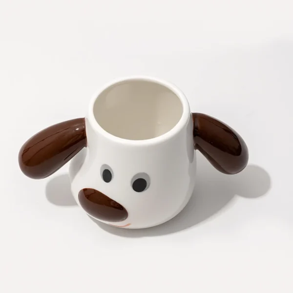 Puppy Shaped Mug – Brown