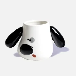 Puppy Shaped Mug – Black
