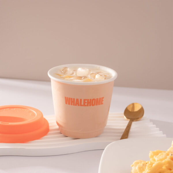 Everyday Cup With Lid-Peach Milk